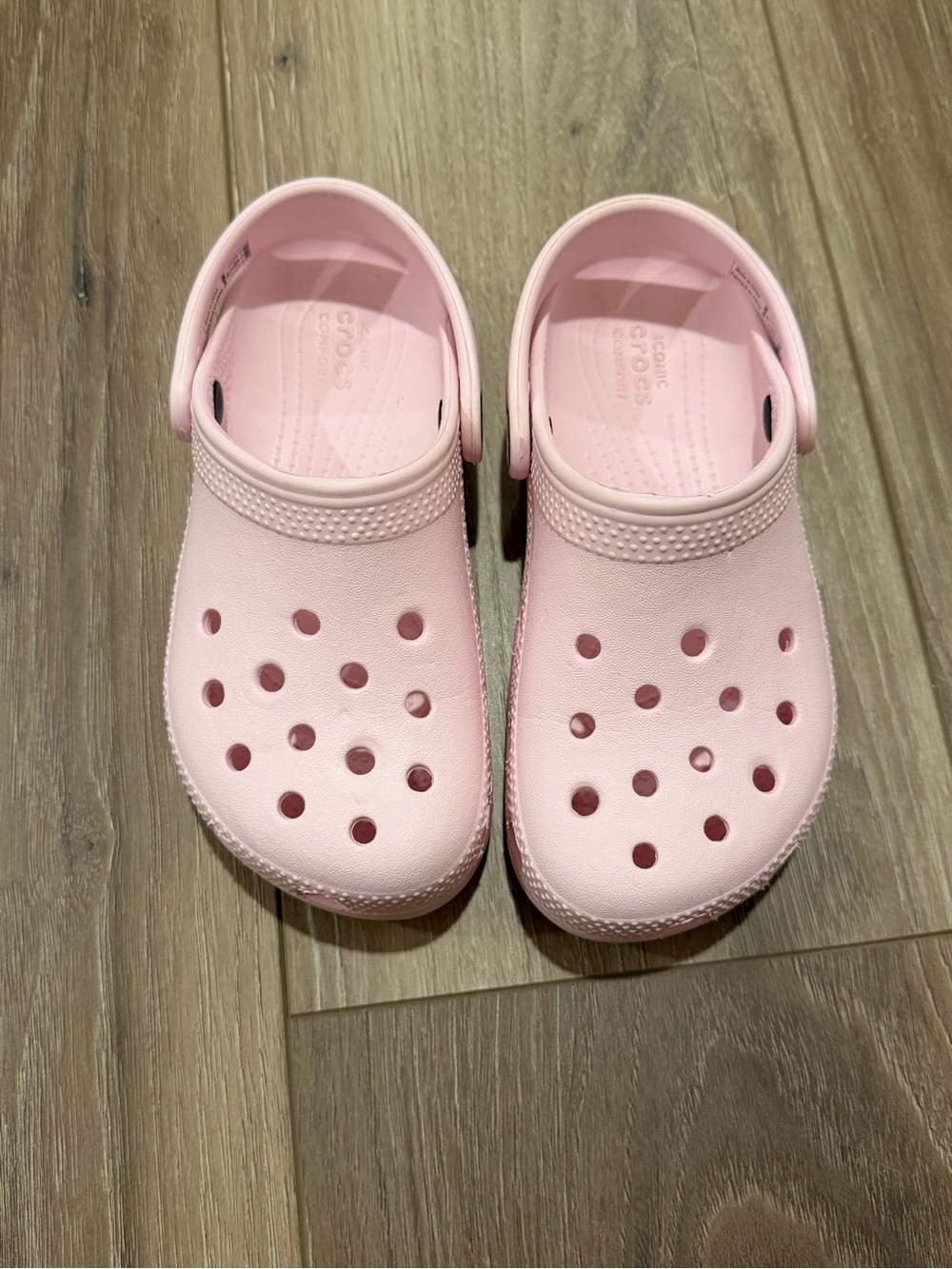 CROCS Kids Clogs 13C in Light Pink